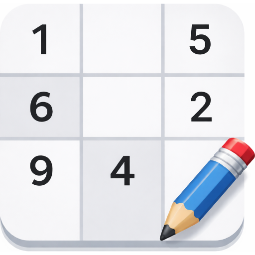 ナンプレ - ボタンが大きい アイコン